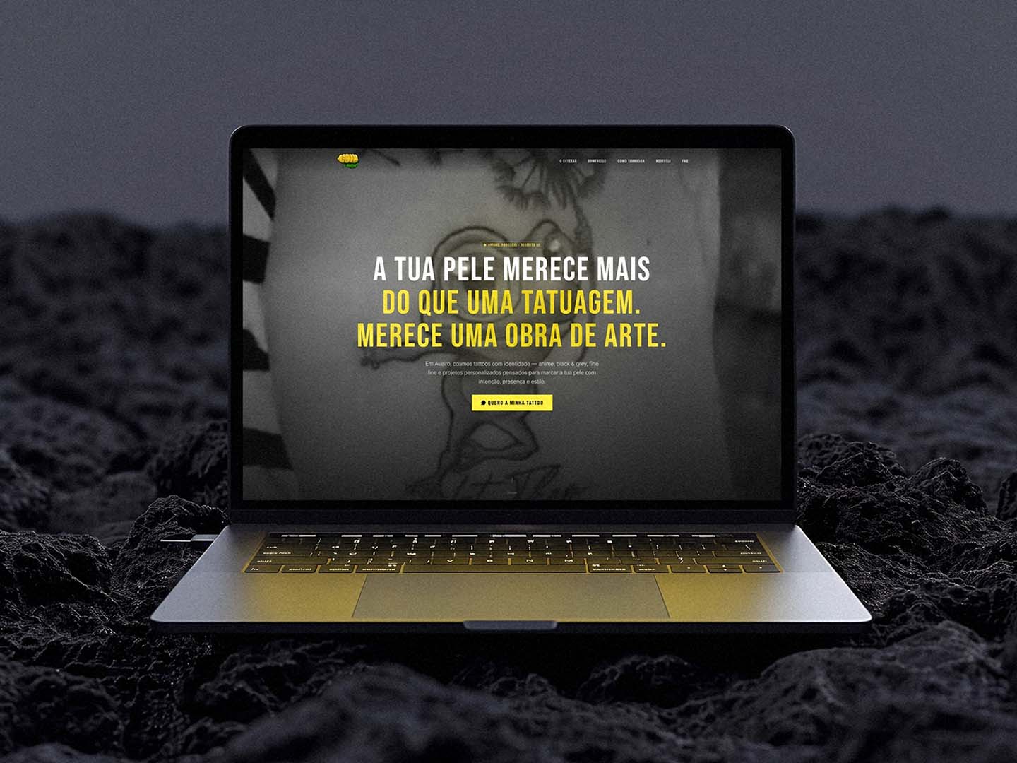 Website da Lemon Tattoo